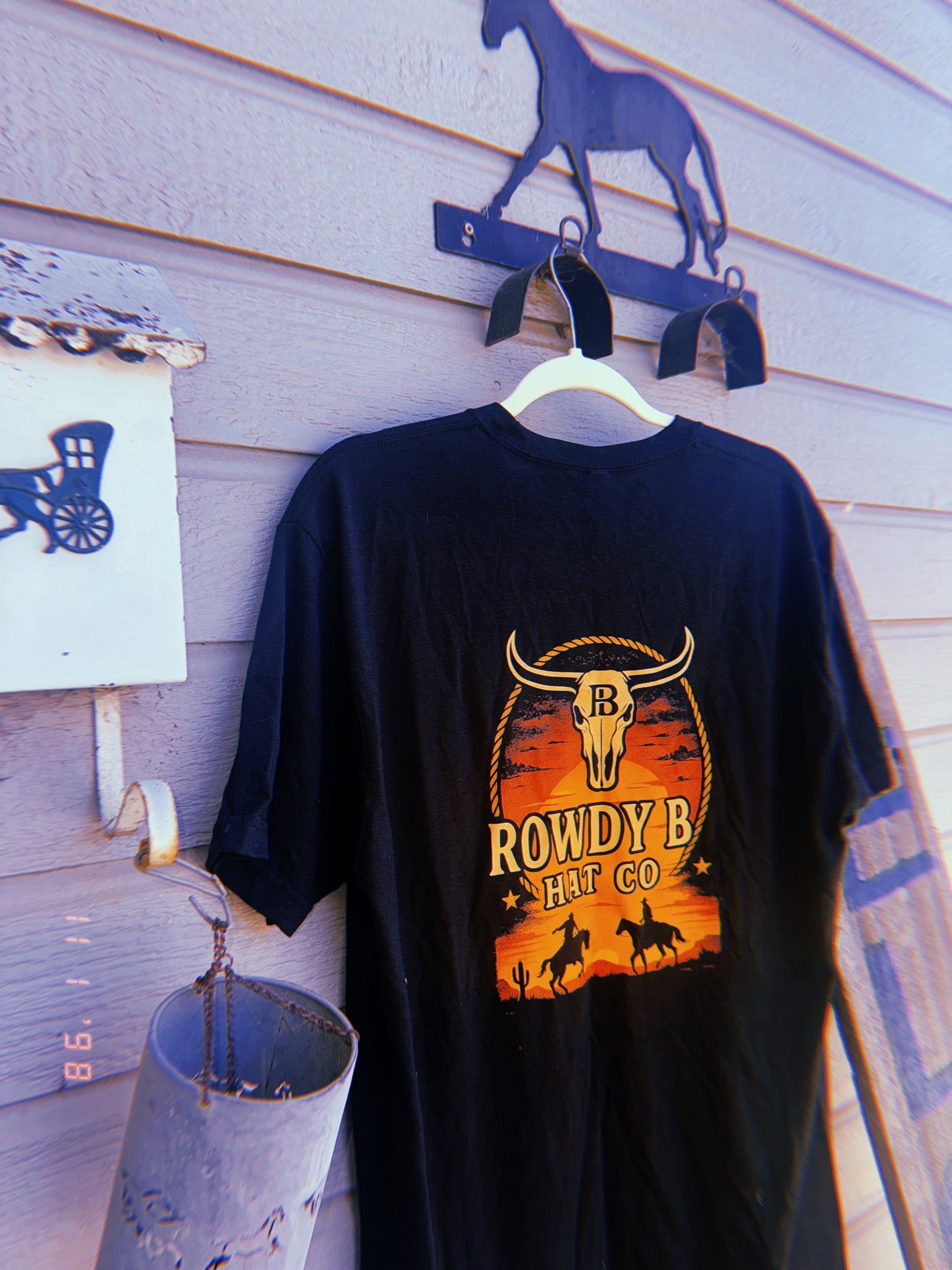 Cowboy Horizon Tee Black