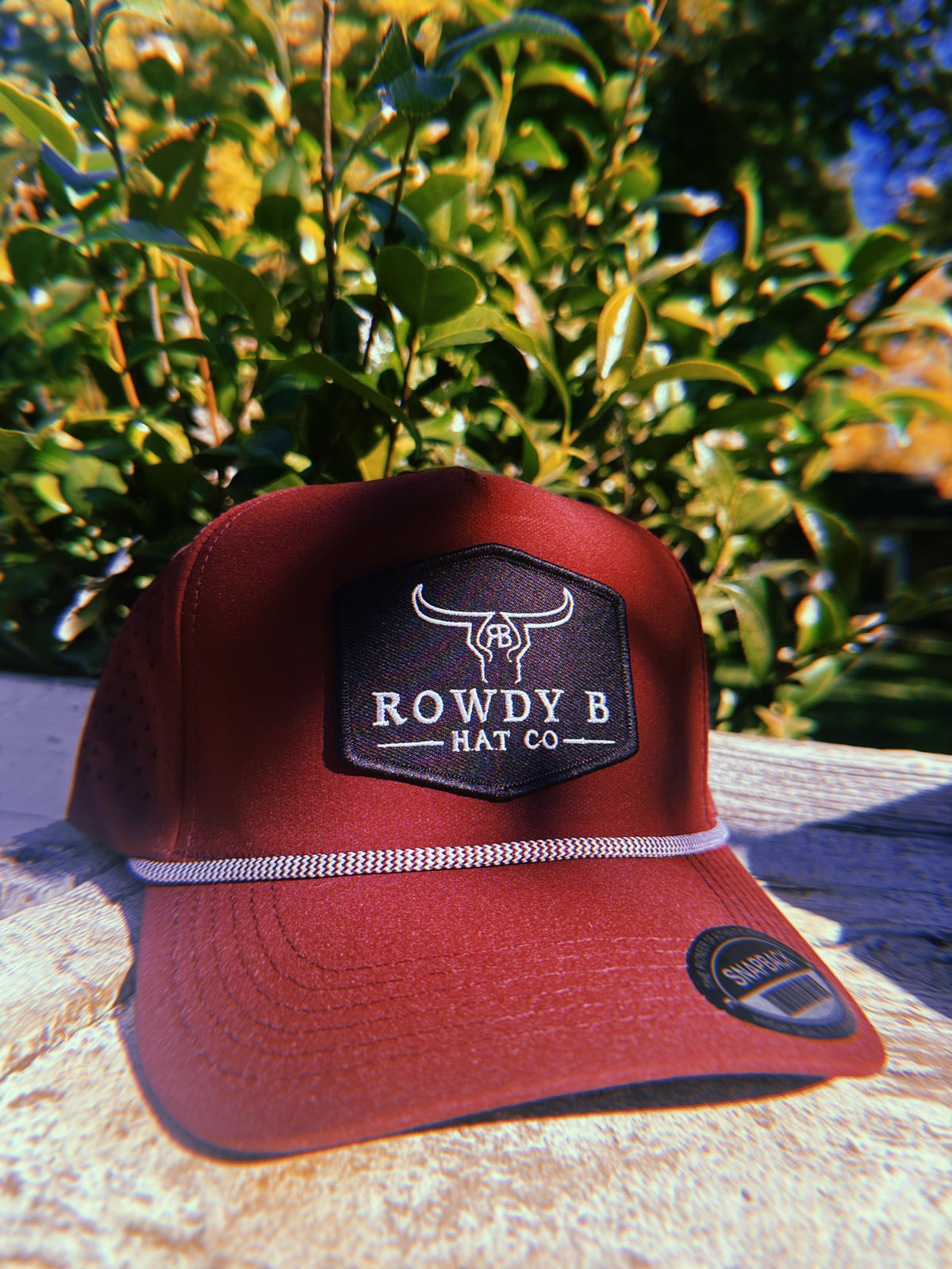 Roped Maroon/Black