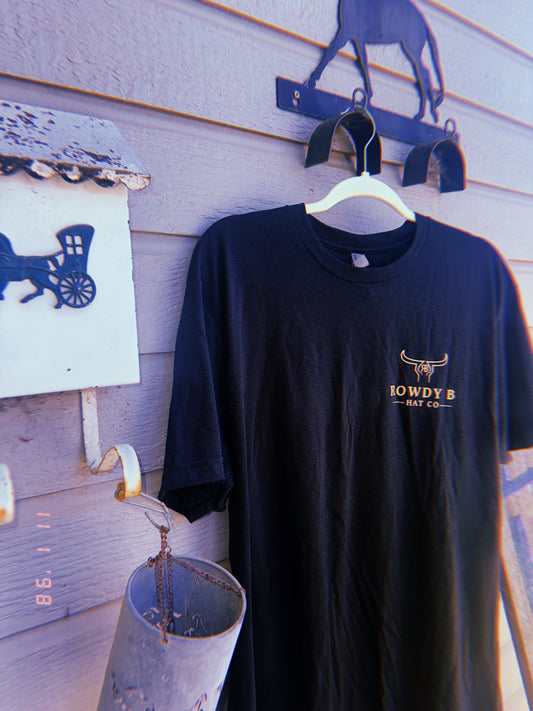Cowboy Horizon Tee Black